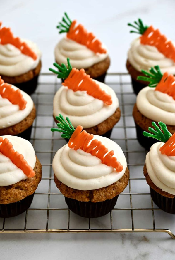 carrot cupcake banner