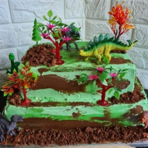 Dino cake