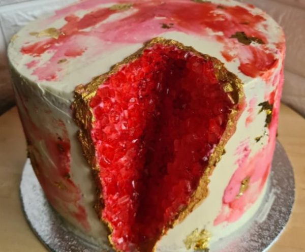 Geode cake