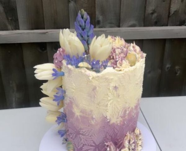 Sealife Mermaid Theme Cake